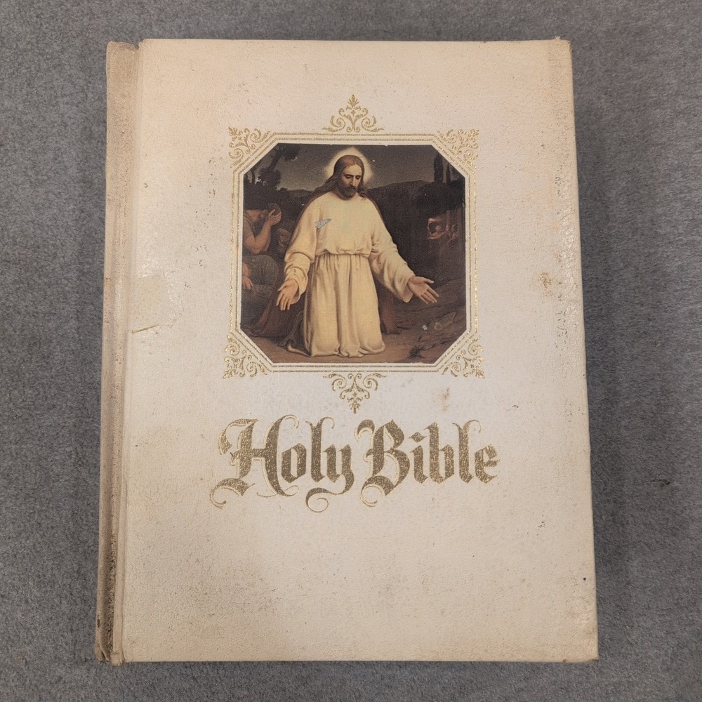 Holy Bible King James Version Family Altar Edition Red Letter Crusade Publishers - Picture 1 of 10